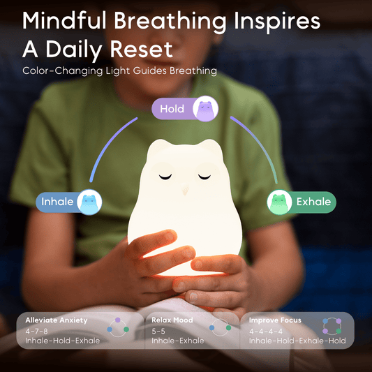 Breathing Pal light in fun shapes, a unique gift for stress relief