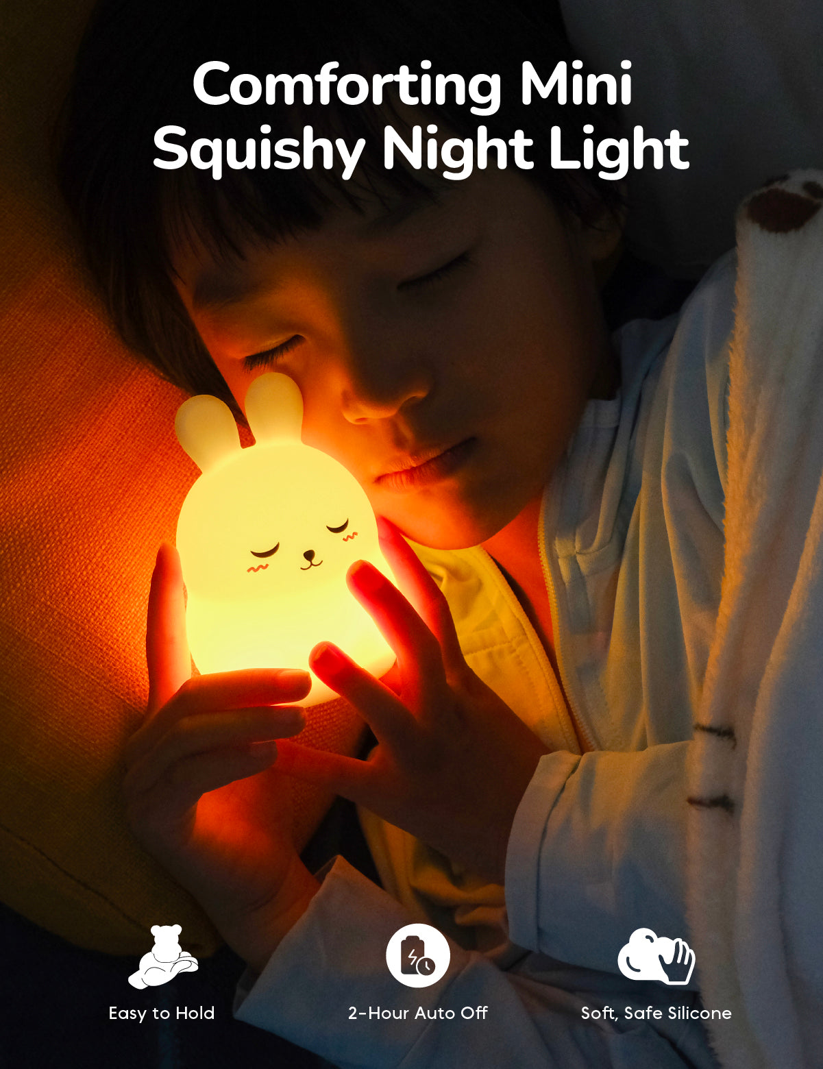Breathing Pal Mini - 'Bonnie' The Bunny – night light (view 6)
