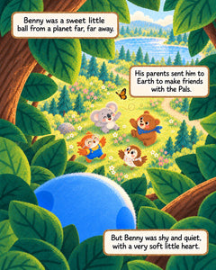Benny's Light picture book, page 2
