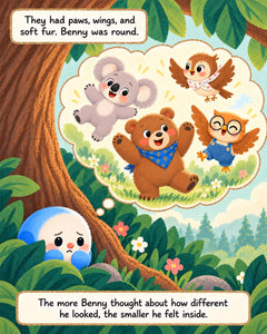 Benny's Light picture book, page 3