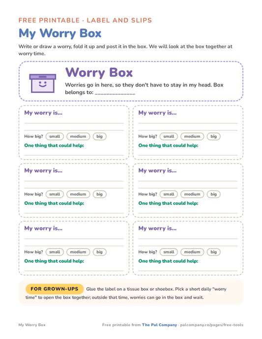 Toothbrushing Chart for Kids (Printable) – The Pal Company