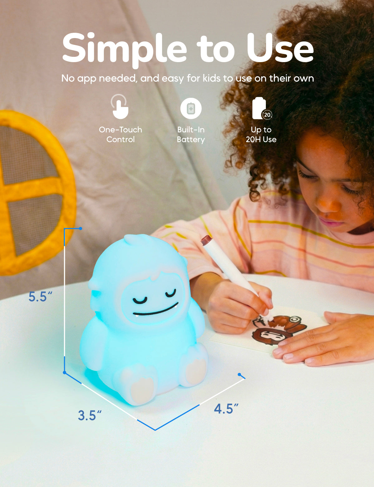 Breathing Pal 'Yoyo' The Yeti