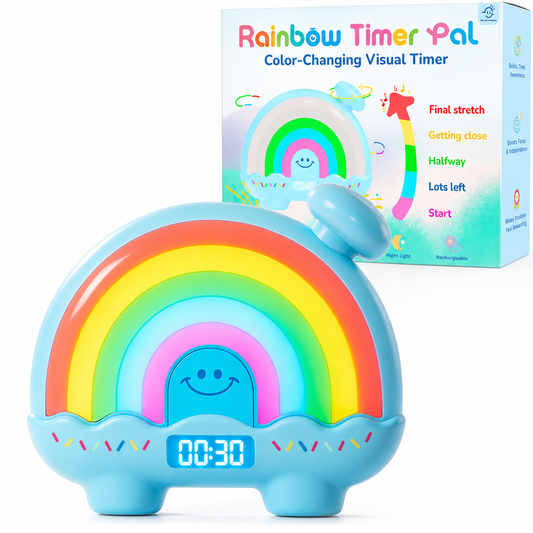 Timer Pal - Rainbow Visual Timer - Blue