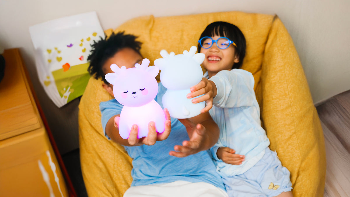 A Pal at home with a child