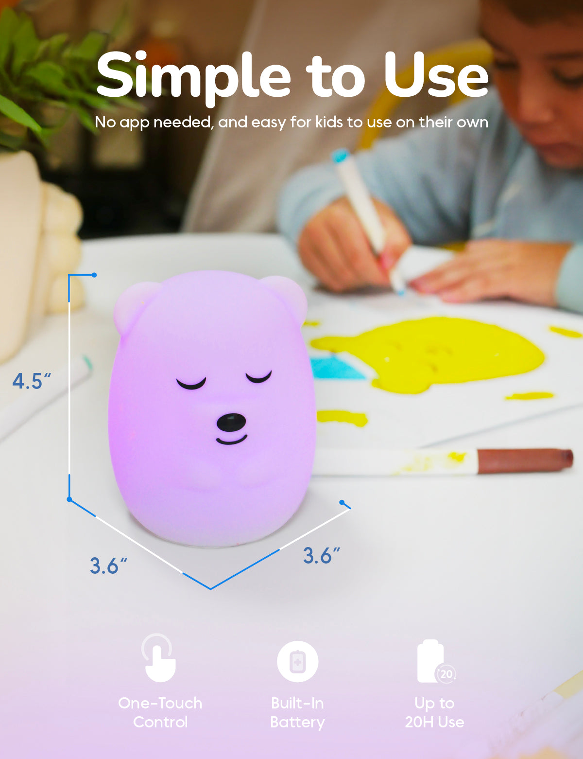 Breathing Pal 'Ted' The Bear