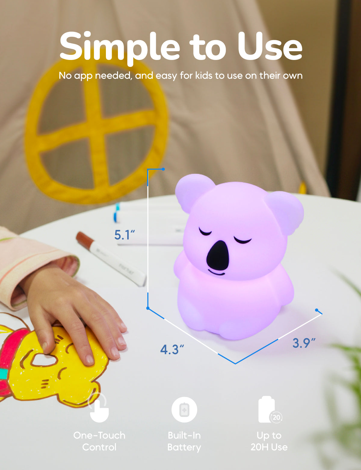 Breathing Pal 'Kyle' The Koala