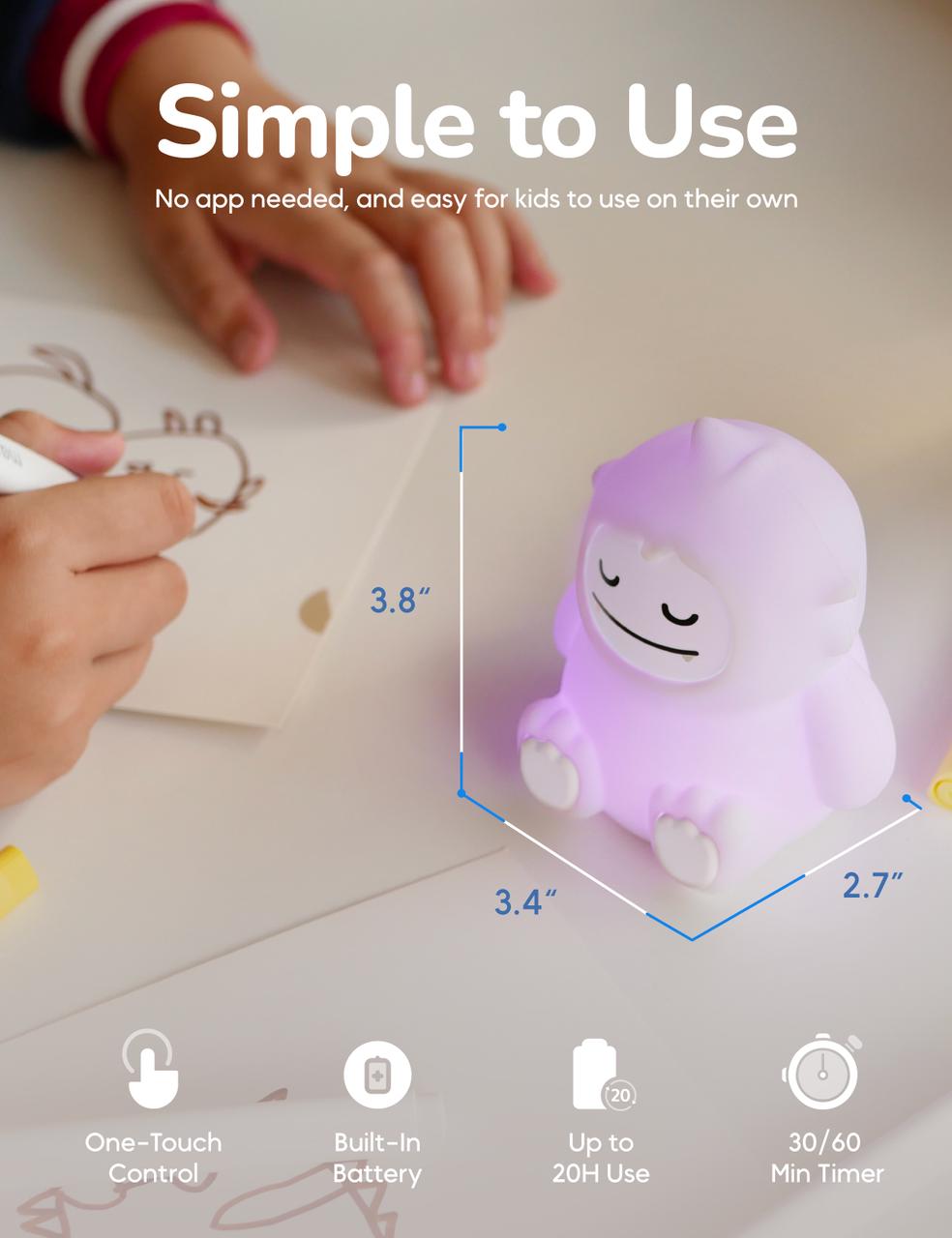 Breathing Pal Mini - 'Yoyo' The Yeti