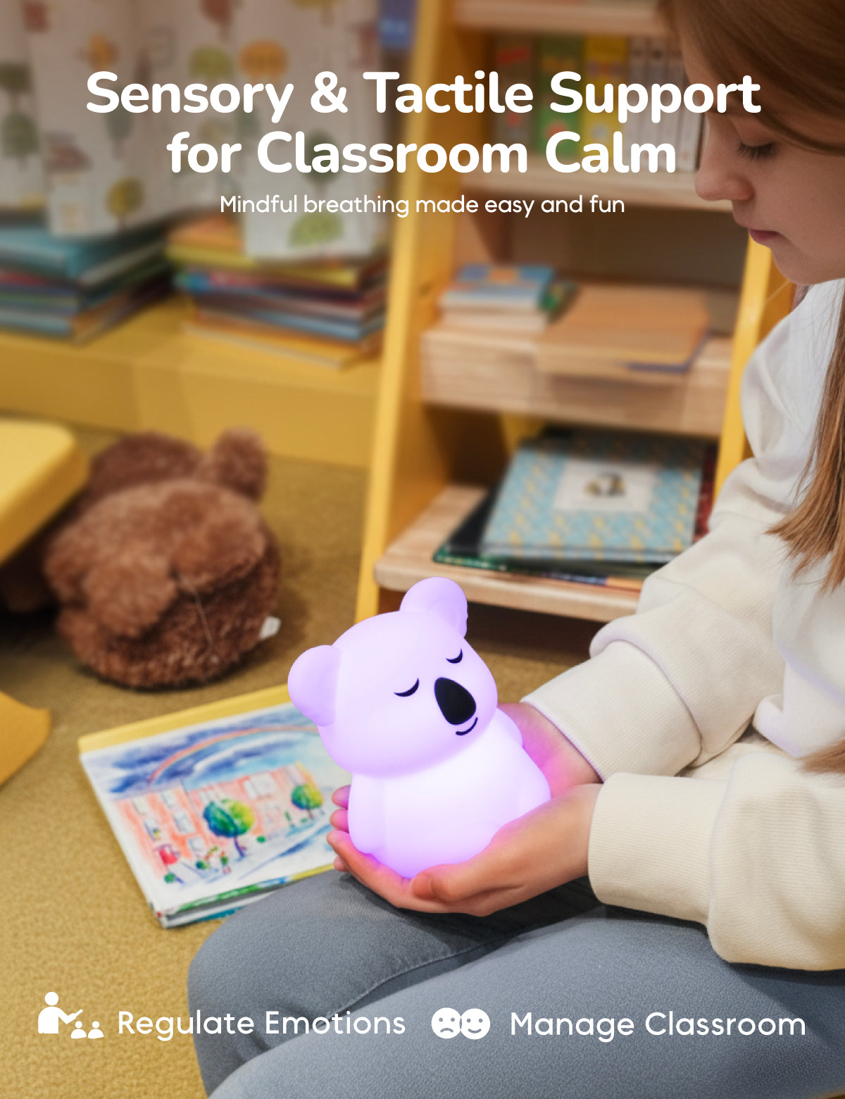 Breathing Pal 'Kyle' The Koala – night light (view 4)