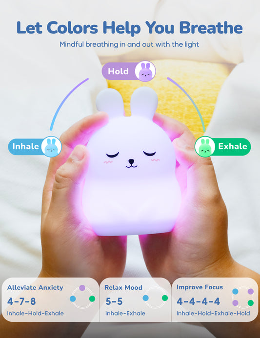 Breathing Pal Mini - 'Bonnie' The Bunny – night light