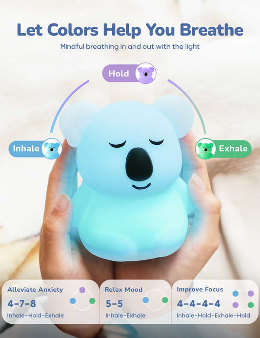 Breathing Pal Mini - 'Kyle' The Koala – night light