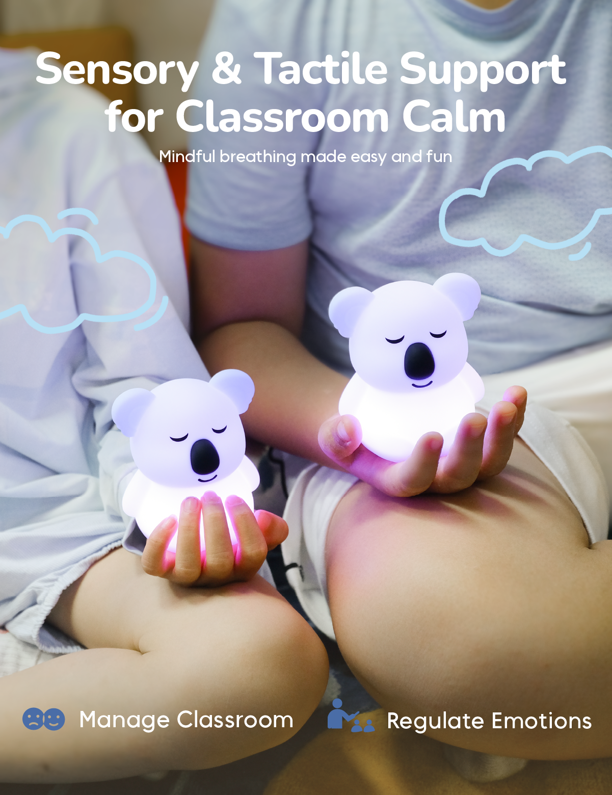 Breathing Pal Mini - 'Kyle' The Koala – night light (view 4)