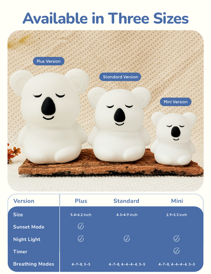 Breathing Pal Mini - 'Kyle' The Koala – night light (view 7)
