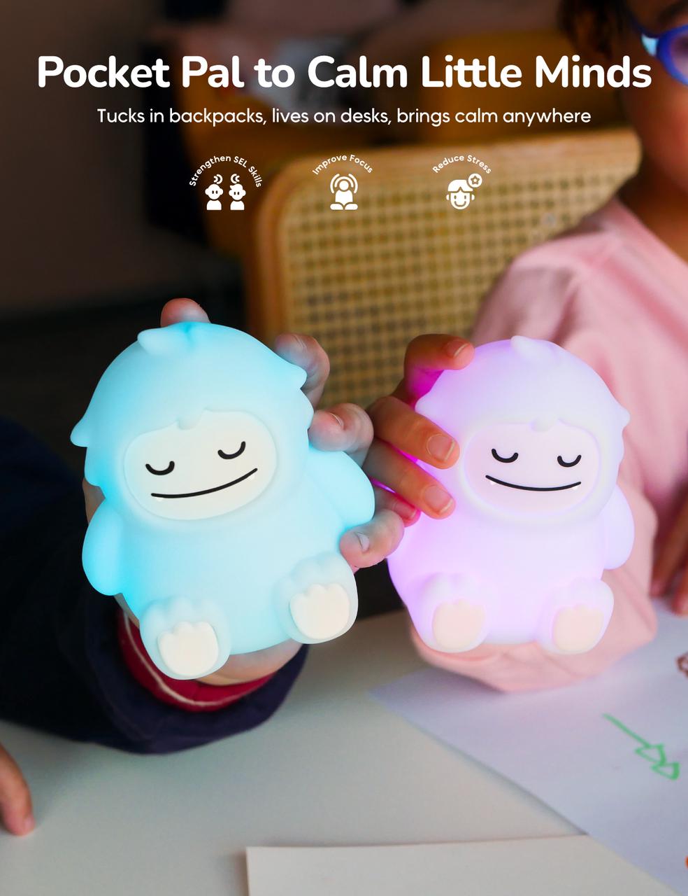 Breathing Pal Mini - 'Yoyo' The Yeti – night light (view 3)