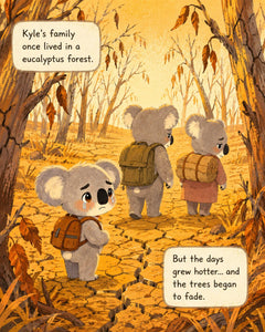 Kyle's Secret picture book, page 2