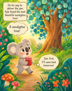 Kyle's Secret picture book, page 4