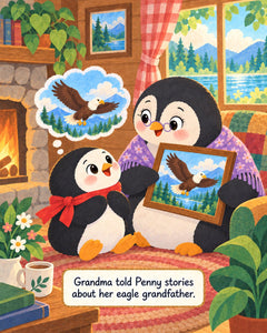 Penny's Sky picture book, page 2