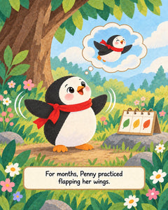 Penny's Sky picture book, page 4