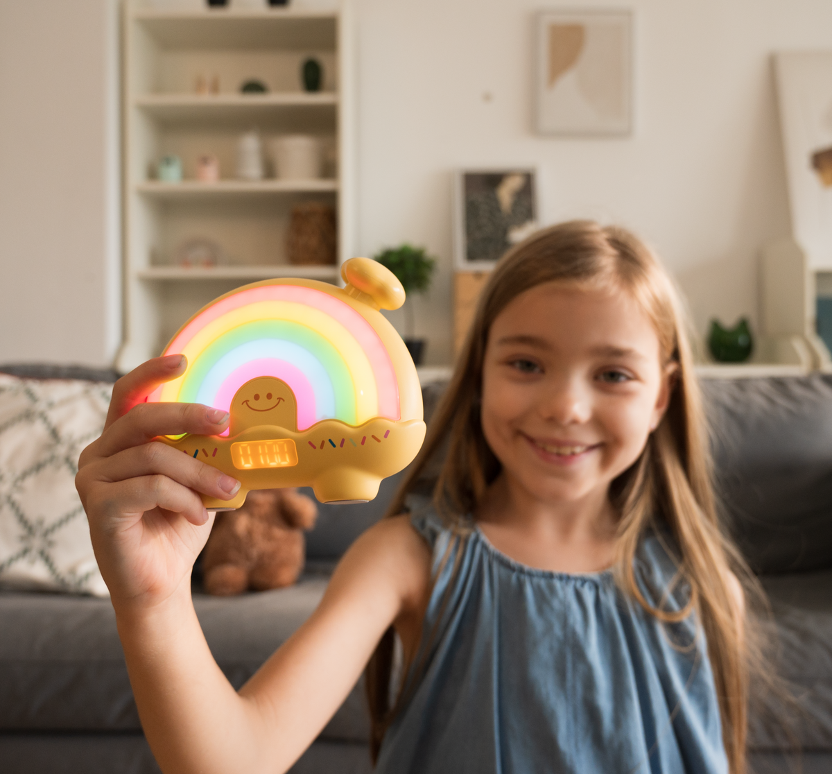A Pal at home with a child