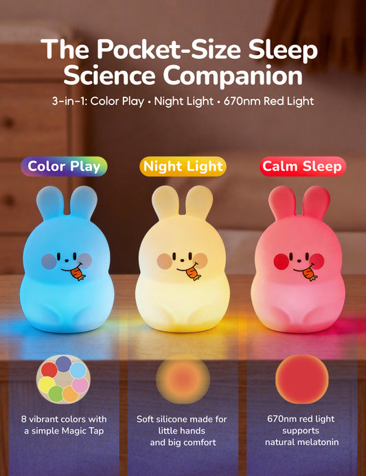 Slumber Pal Mini - 'Bonnie' The Bunny – night light